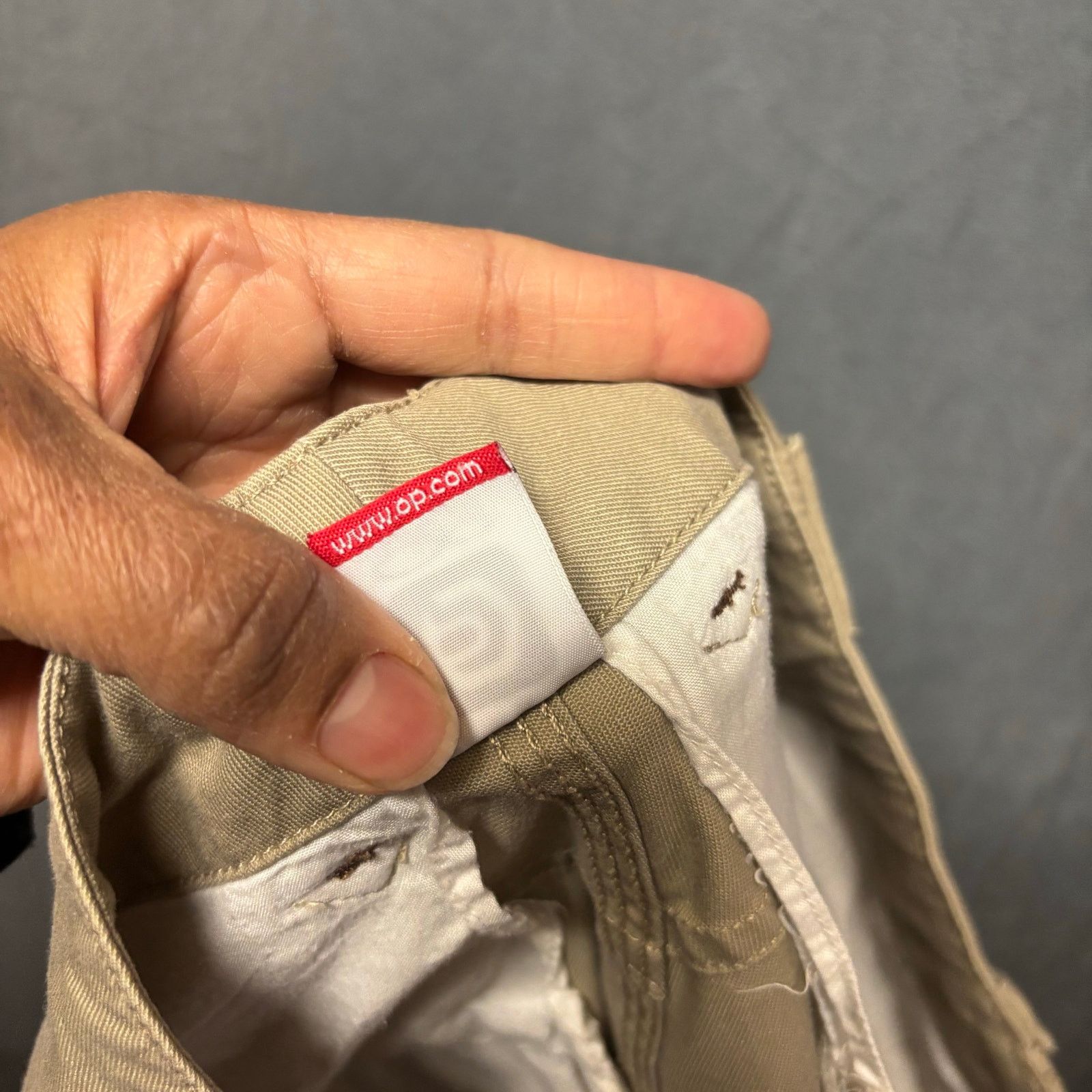 Ocean Pacific OP Ocean Pacific Pants Multi Pocketed Chinos Skater Zipper Size US 30 / EU 46 - 15 Thumbnail