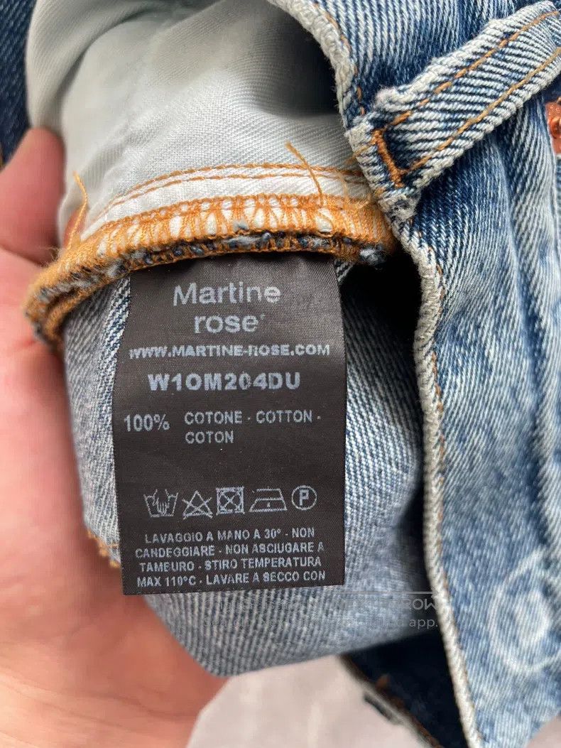 Martine Rose Martine Rose Size xs 21 autumn and winter full-print wash Size US 29 - 4 Thumbnail