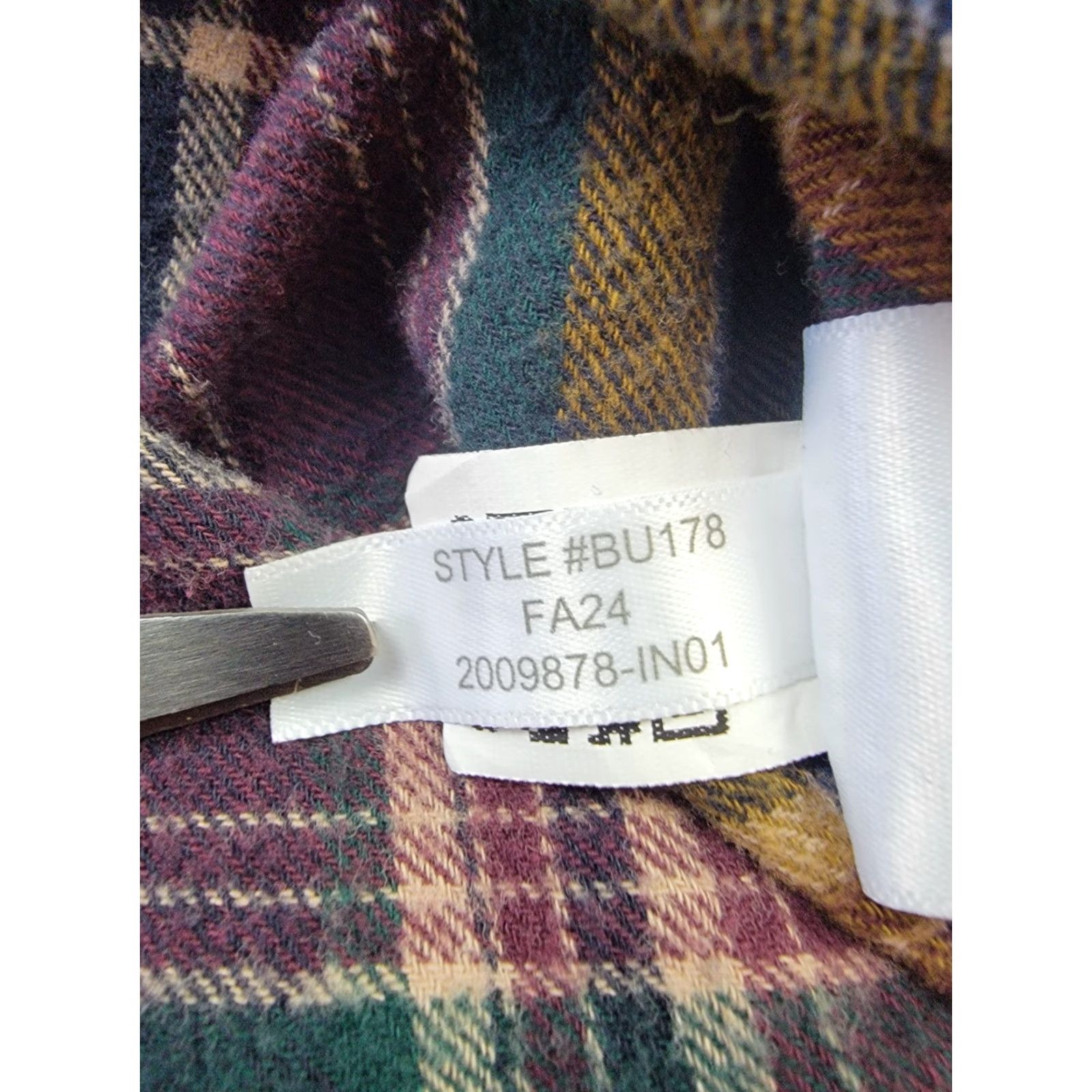J.Crew J.CREW Flannel Shirt Mens Medium Multicolor Plaid Classic Fit Shirt Size US M / EU 48-50 / 2 - 5 Thumbnail