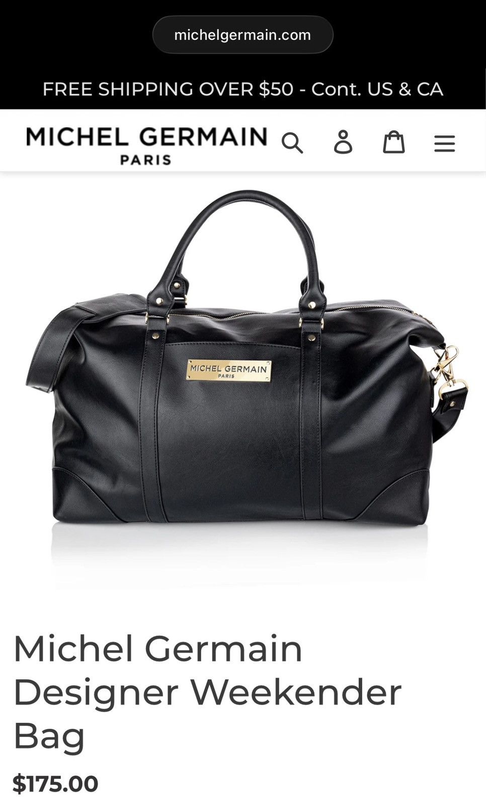 Other Michel Germain Weekender Bag Louis Vuitton Size ONE SIZE - 5 Thumbnail