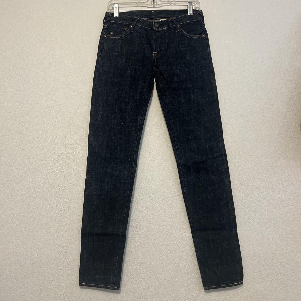 Evisu Evisu Yamane vintage low rise dark wash denim jeans Size 25" / US 0 / IT 36 - 2 Thumbnail