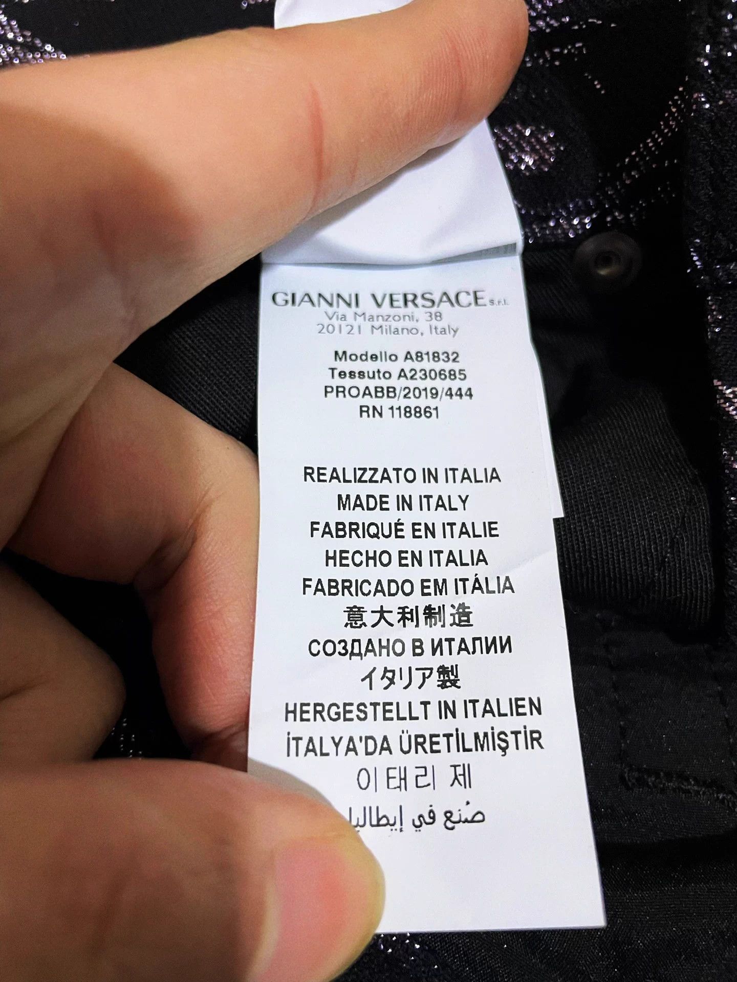 Versace Versace Runway Baroque Print Silk Denim Jeans W31 Size US 31 - 8 Thumbnail