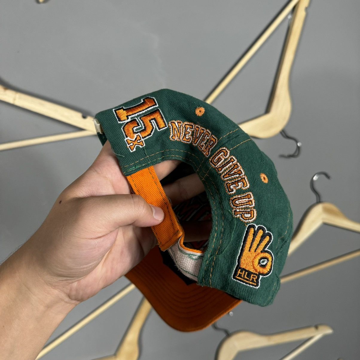 Vintage × WWE WWE John Cena U Can’t See Me Cap Size ONE SIZE - 6 Thumbnail
