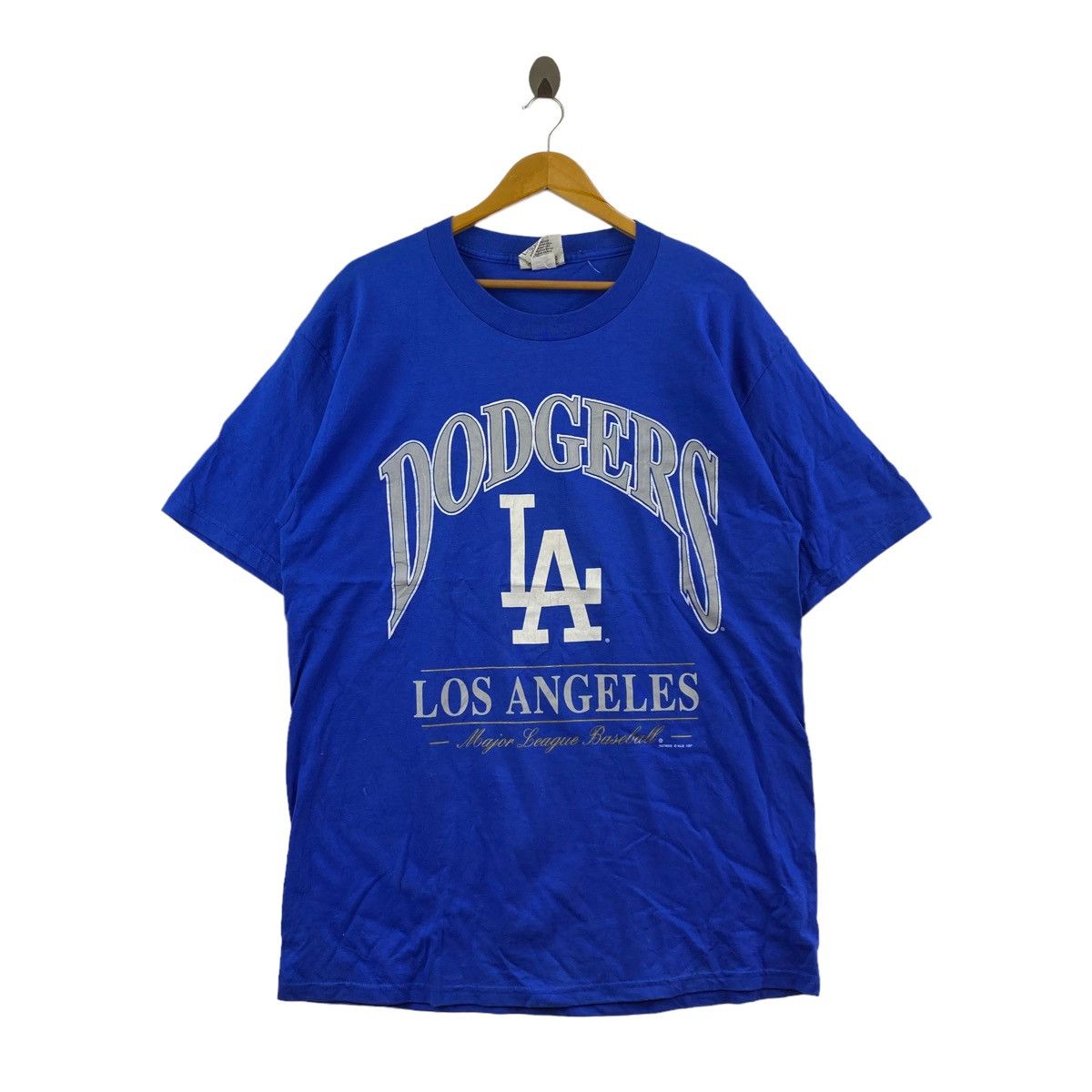 MLB × Vintage Vintage 90s LA DODGERS Mlb Usa Baseball Lee Blue Short Size US L / EU 52-54 / 3 - 1 Thumbnail