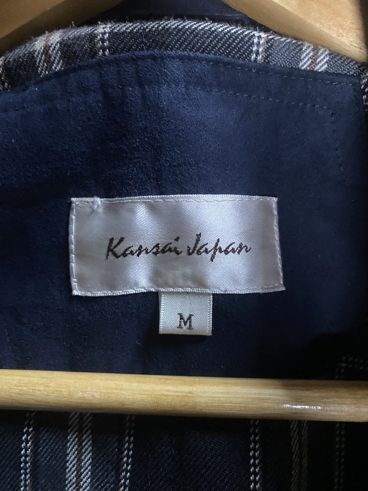 Designer × Japanese Brand × Kansai Yamamoto Kansai Japan Collection Stylish Overcoat Size US M / EU 48-50 / 2 - 7 Thumbnail