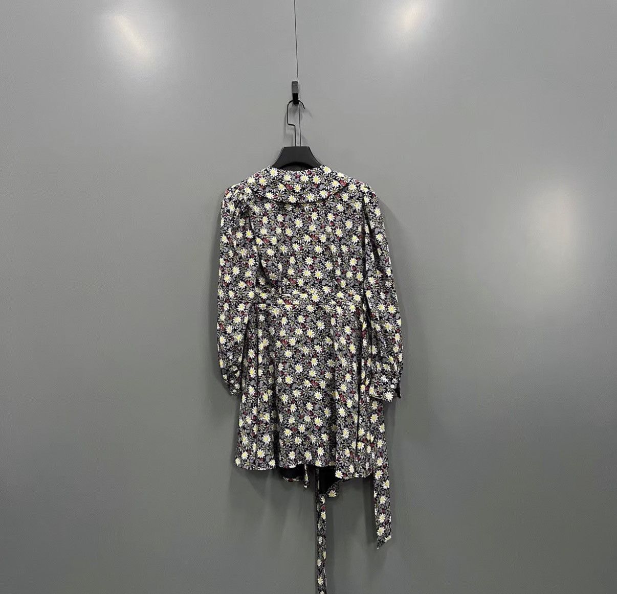 Miu Miu Miu Miu Lace-up Floral Dress J41 Size XS / US 0-2 / IT 36-38 - 2 Thumbnail