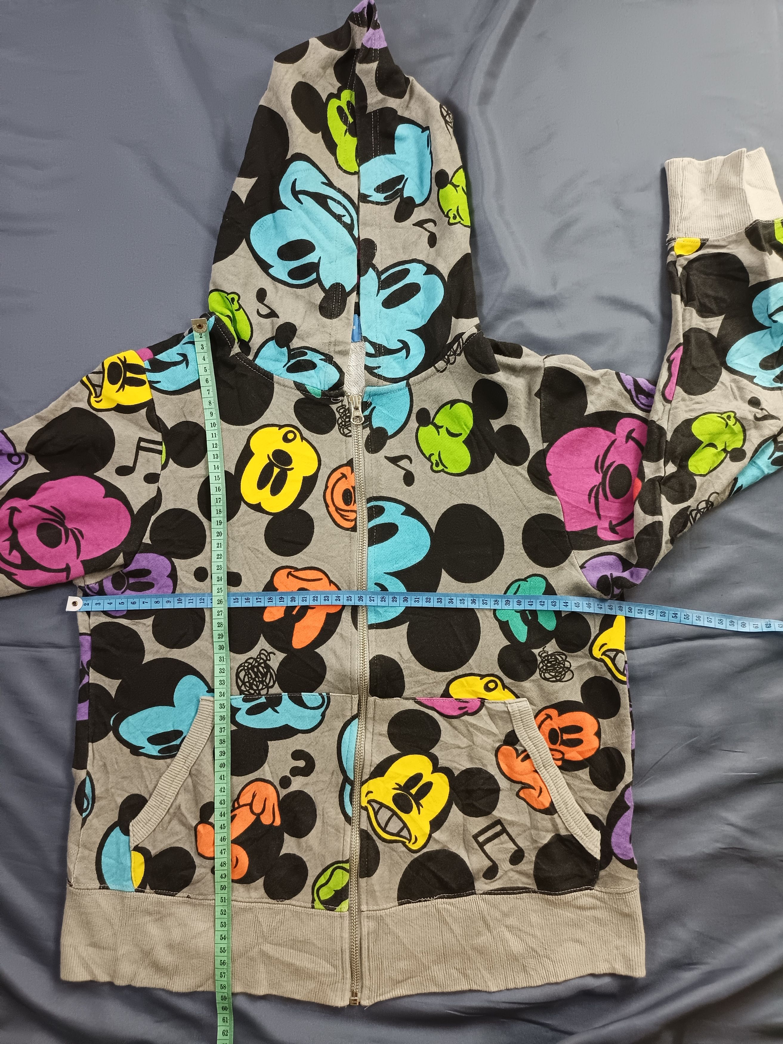 Cartoon Network × Disney × Mickey Mouse TOKYO DISNEY RESORT Mickey Mouse All Over Print Zip Hoodie Size US S / EU 44-46 / 1 - 8 Thumbnail