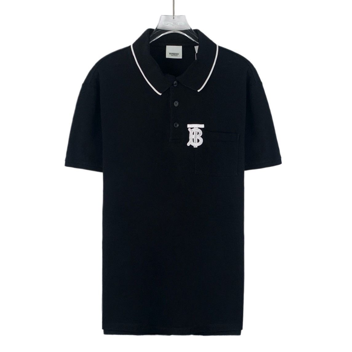 Burberry Burberry Black Polo Shirt Size US S / EU 44-46 / 1 - 1 Thumbnail