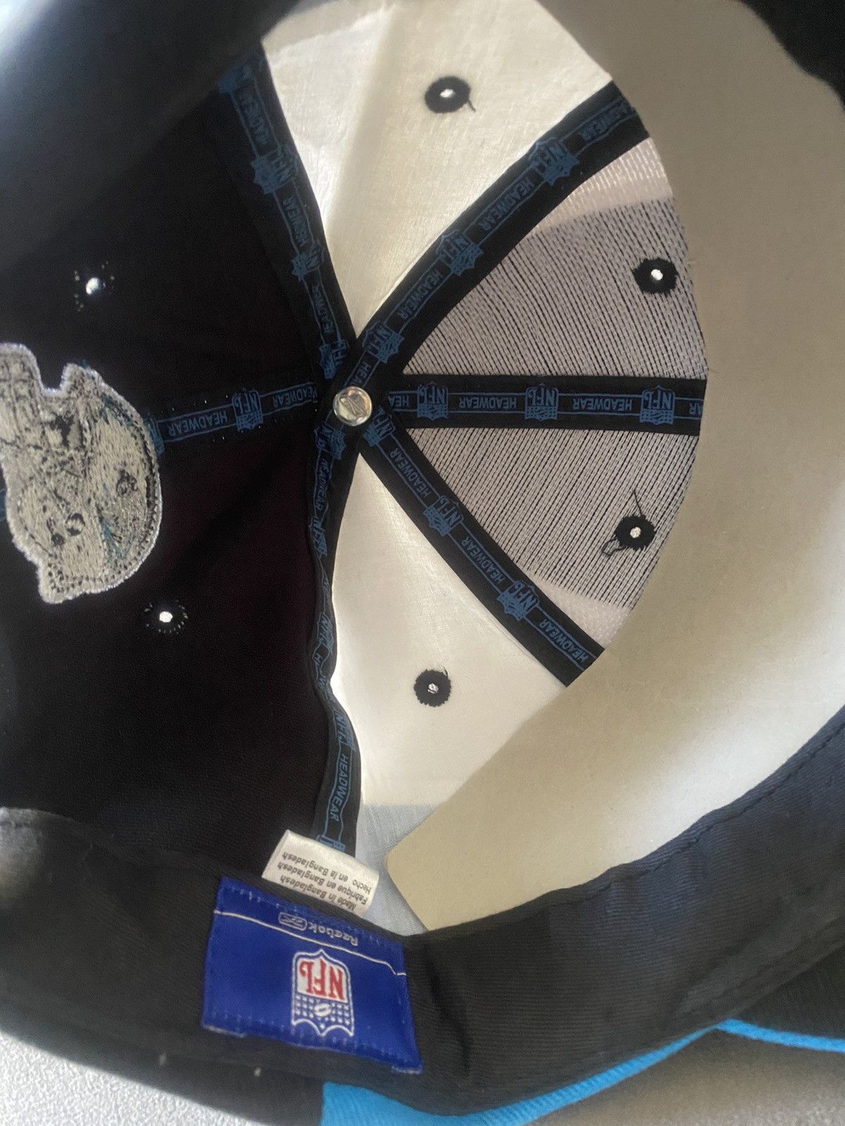 Reebok × Vintage Vintage Reebok Carolina Panthers Hat Size ONE SIZE - 5 Thumbnail