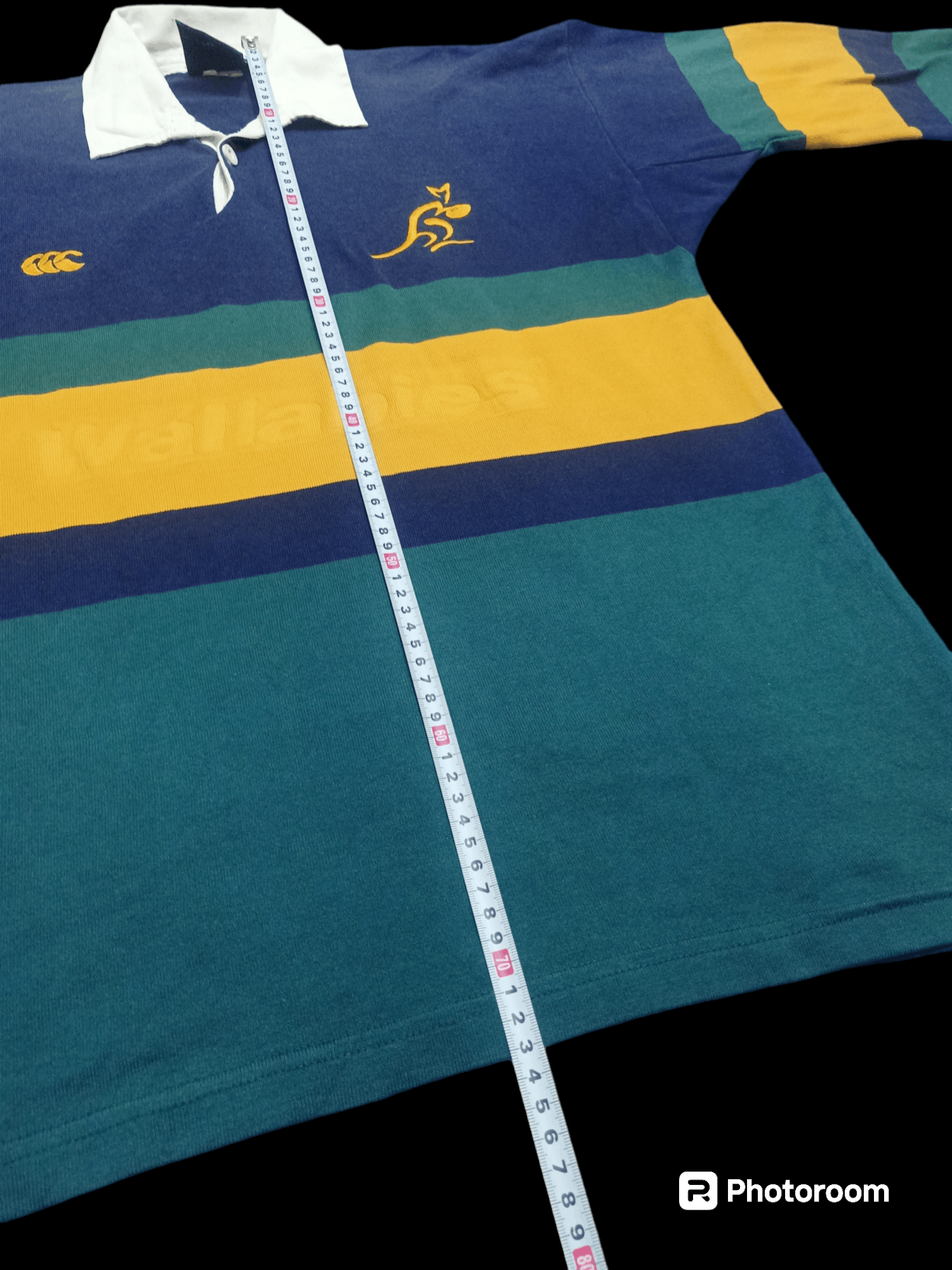 Canterbury of New Zealand 2001 Canterbury Australia Wallabies Supporter's Jersey Size US M / EU 48-50 / 2 - 9 Thumbnail