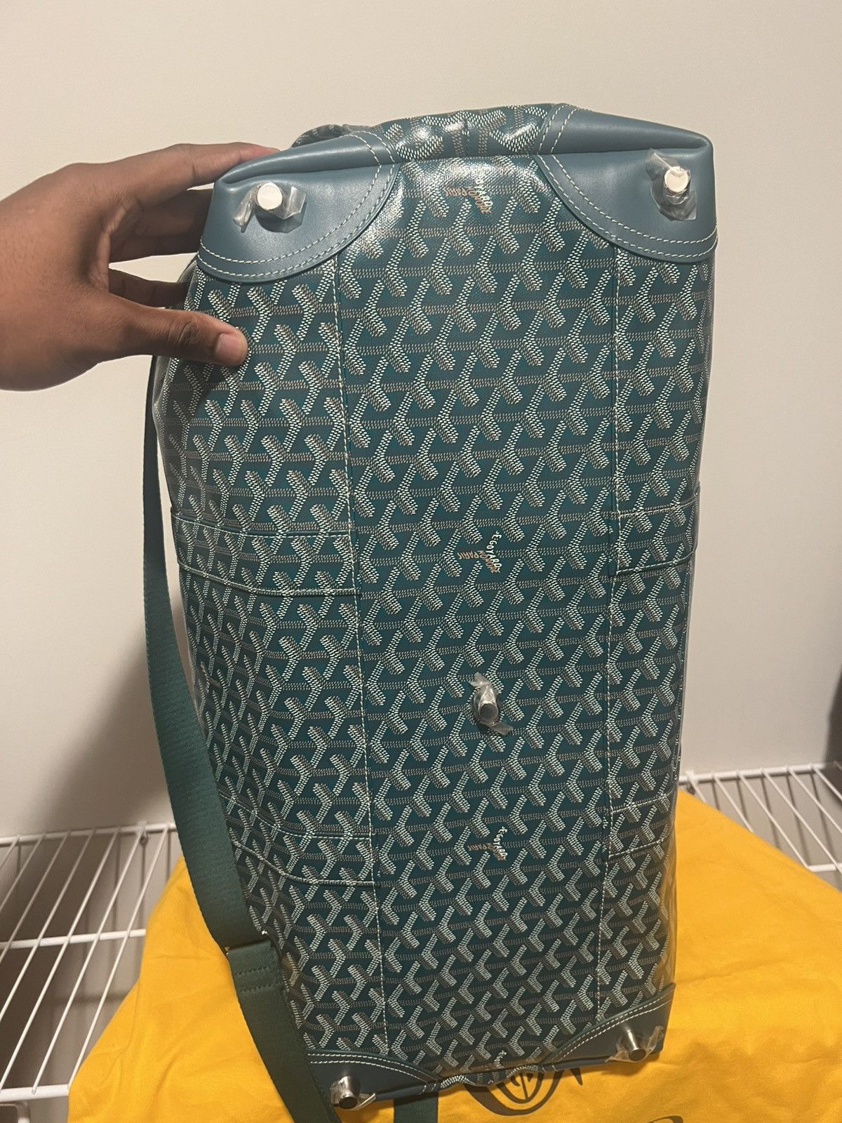 Goyard Goyard Bowling 55 ‘Green’ Size ONE SIZE - 14 Thumbnail
