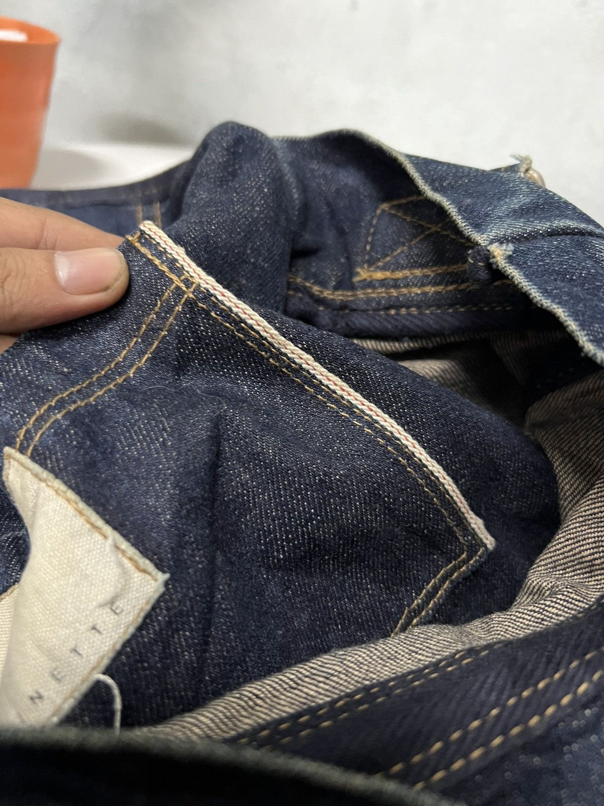 Japanese Brand × Vintage Vintage Denim DEVINETTE Shoulder Size ONE SIZE - 3 Thumbnail