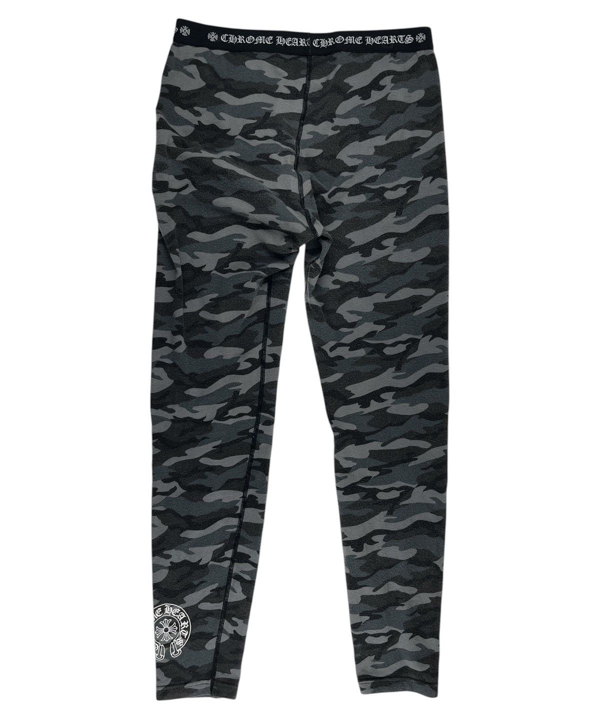 Chrome Hearts Chrome Hearts Gray Camo Horseshoe Logo Print Leggings Size 28" / US 6 / IT 42 - 2 Thumbnail