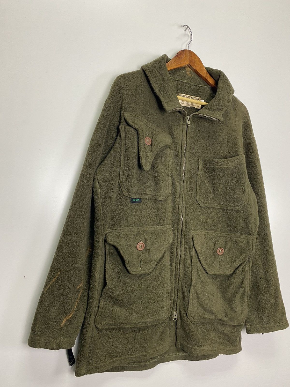Japanese Brand × Vintage Vintage Fleece Camouflage Harajuku Jacket Size US M / EU 48-50 / 2 - 5 Thumbnail