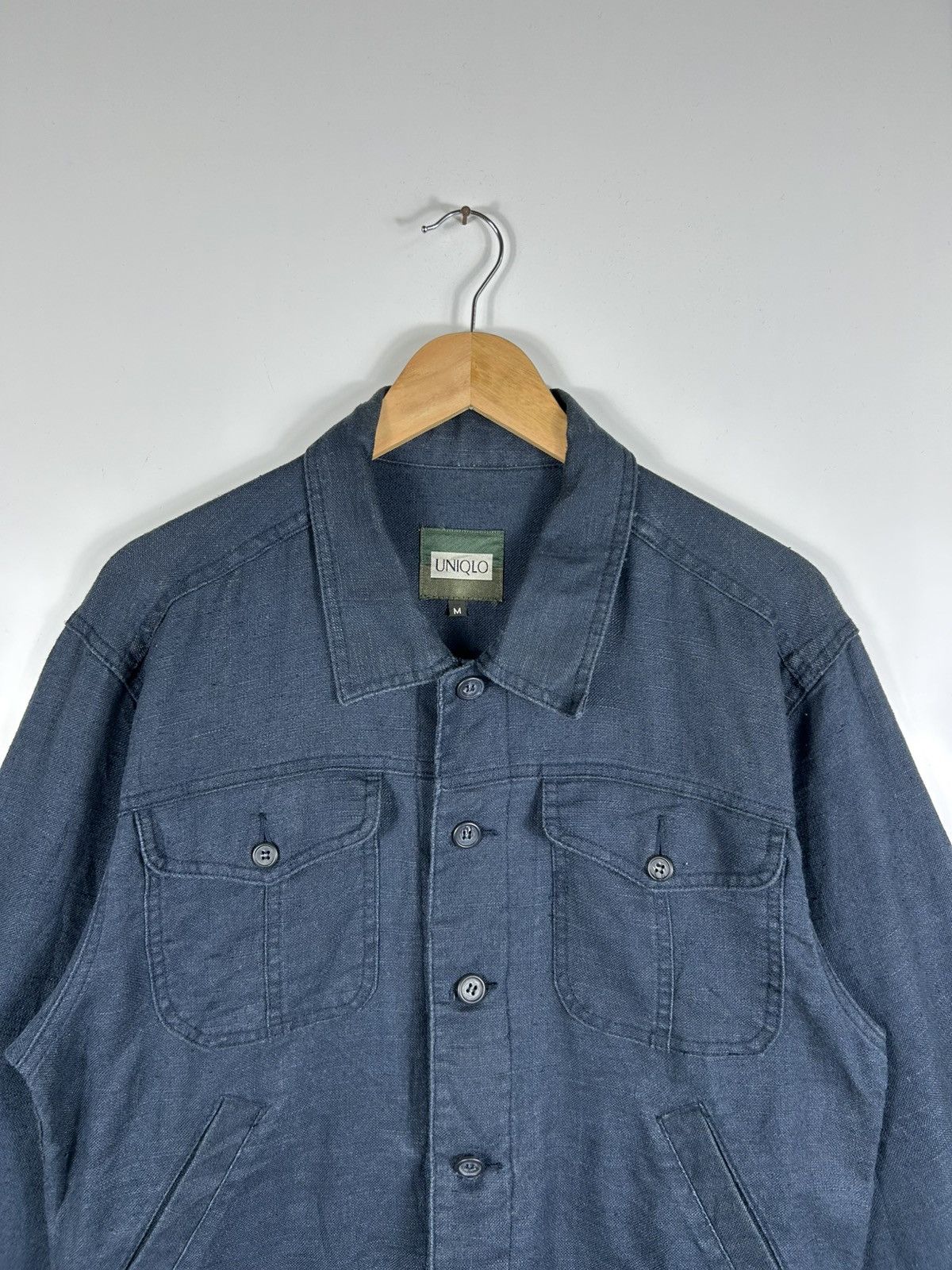 Uniqlo ⚡️Vintage Uniqlo Denim Button Chore Shirt Jacket Size US M / EU 48-50 / 2 - 4 Thumbnail