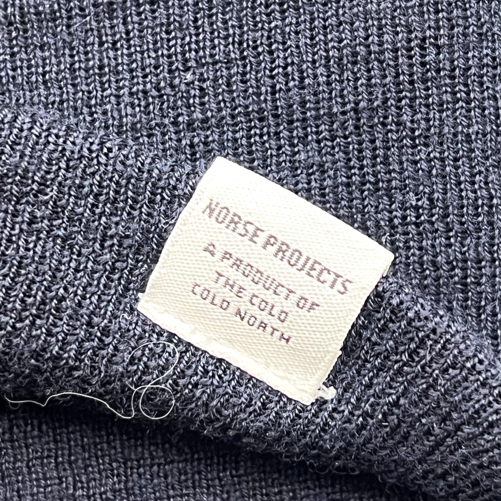 Norse Projects Norse Projects Beanie Hat One Size OS 100% Merino Wool Blue Top Beanie Unisex Adults Mens Womens Size US M / EU 48-50 / 2 - 7 Thumbnail