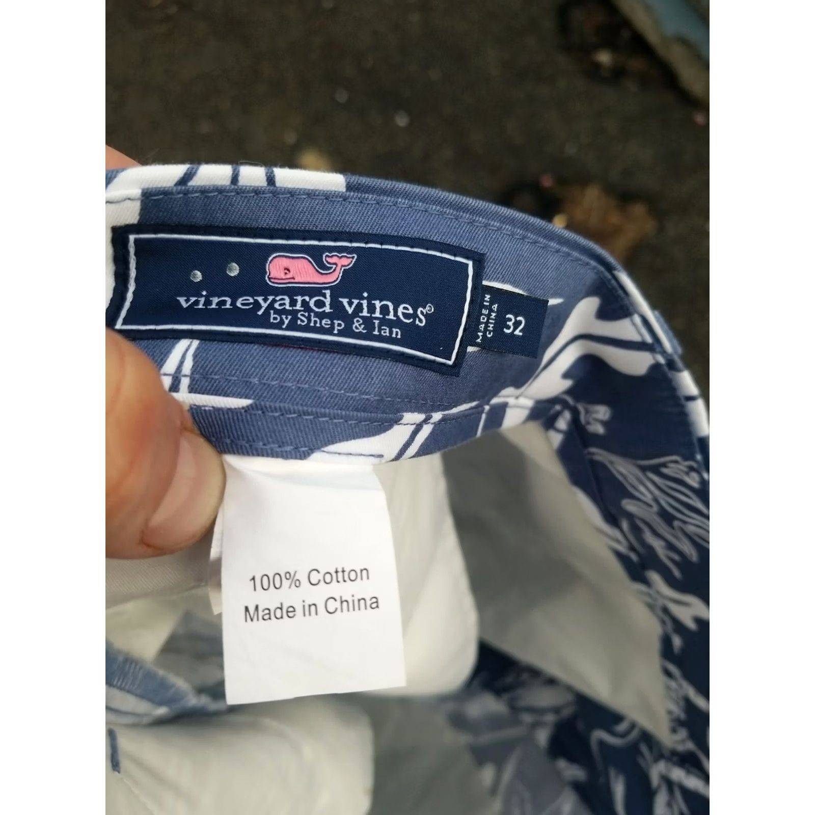 Vineyard Vines Vineyard Vines Men's Bermuda Short Blue Anguilla Island Print 32 nwot Pocketed Front Zip Vintage? Size US 32 / EU 48 - 3 Thumbnail
