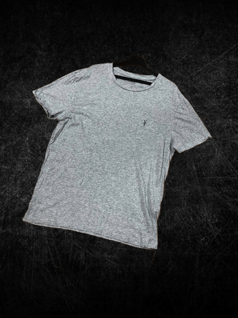 Allsaints Streetwear Logo Allsaints Gray T-Shirt Y2K Size US M / EU 48-50 / 2 - 1 Thumbnail