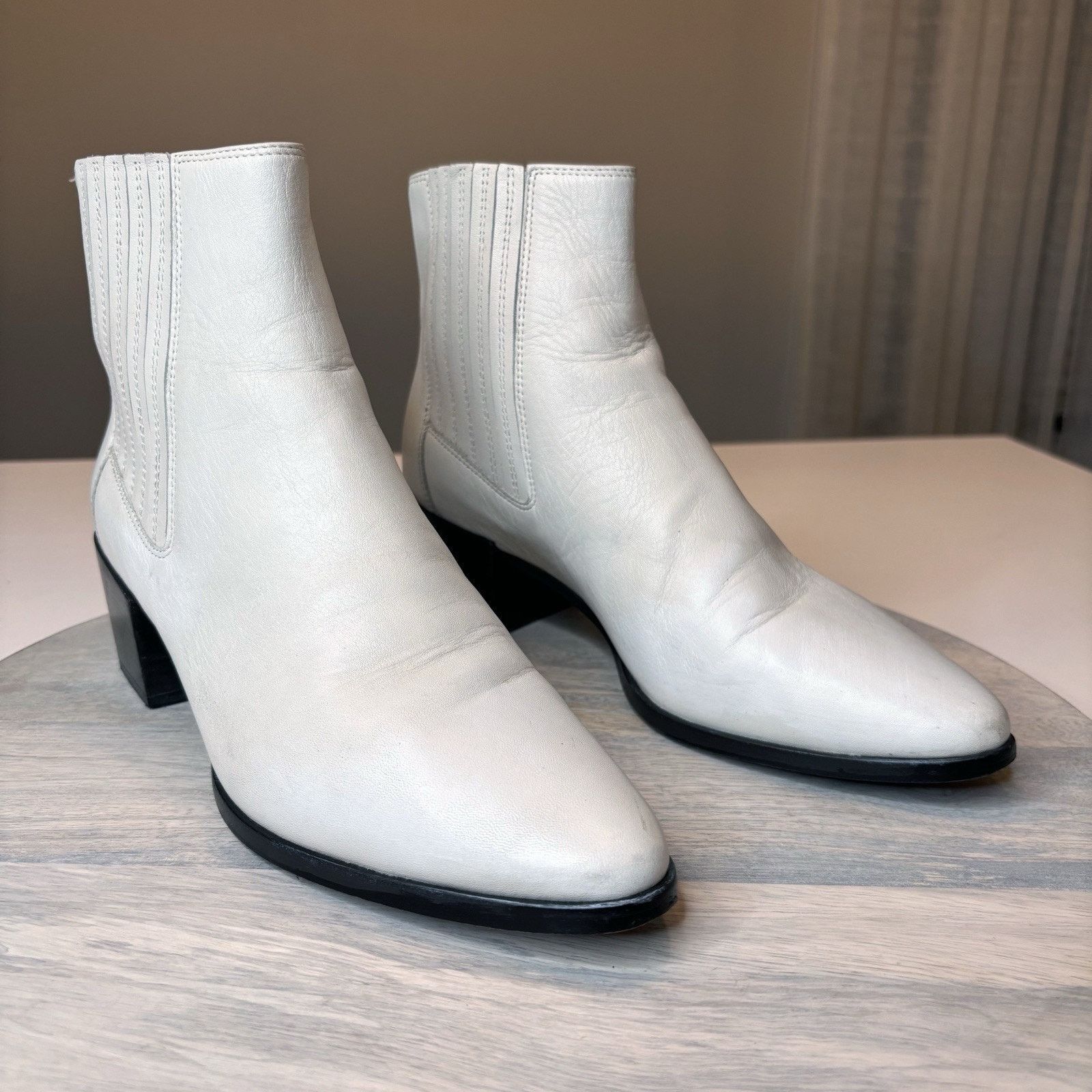 Rag & Bone Rover Leather Chelsea Ankle Boots US Size 8.5