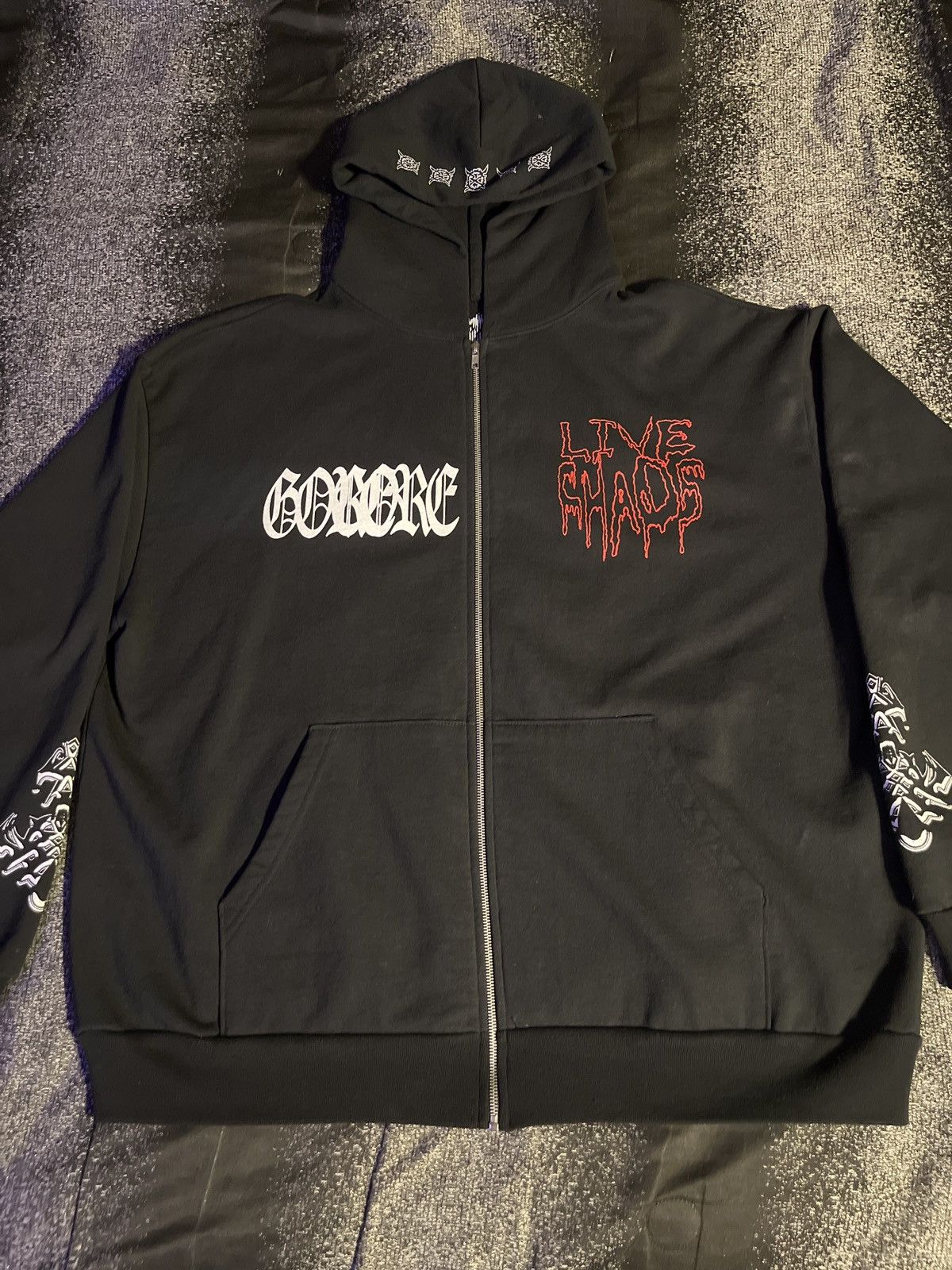 Ken Carson A Great Chaos (Leg 1) Zip-Up Size US XL / EU 56 / 4 - 1 Thumbnail