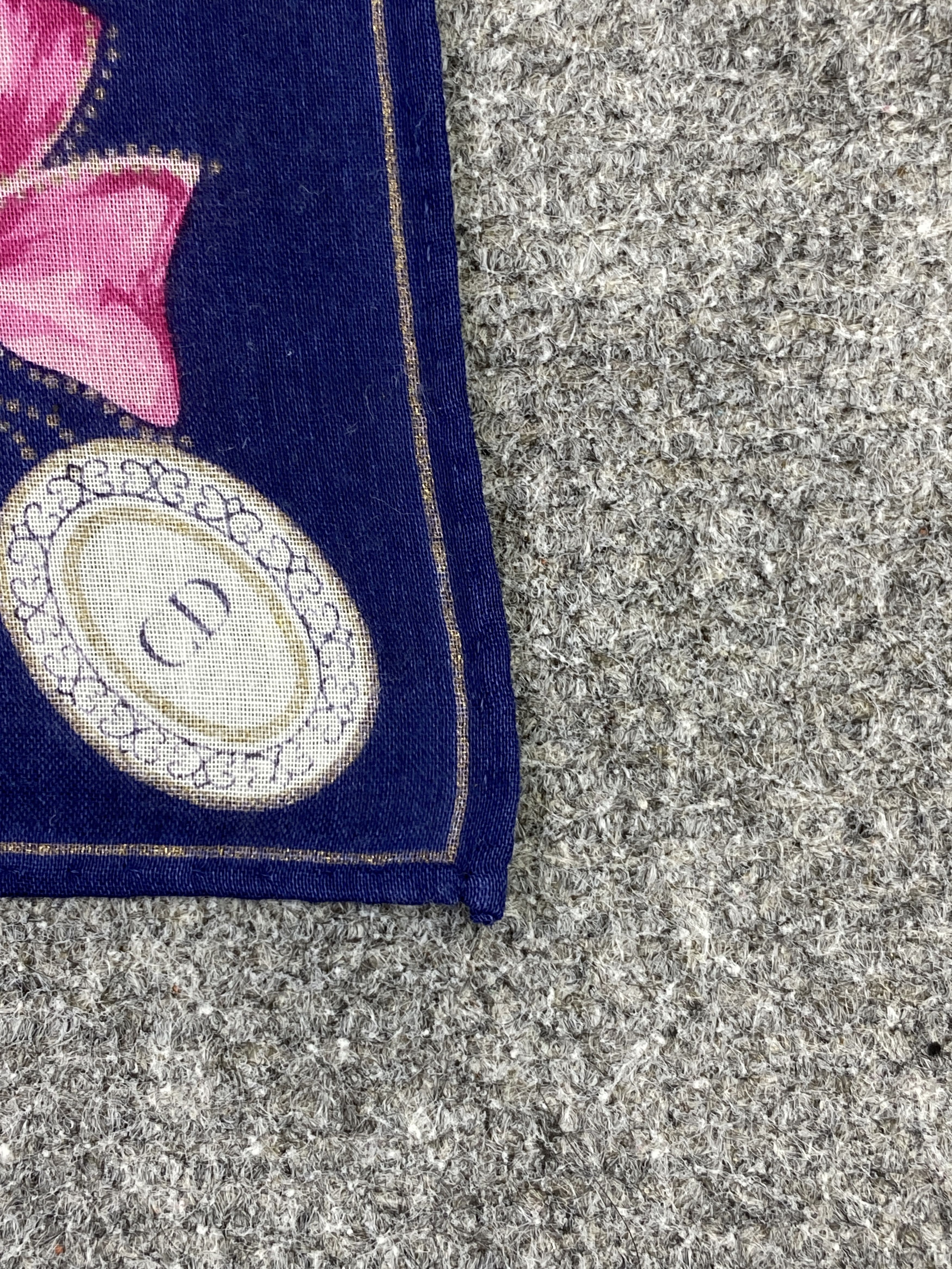 Christian Dior Monsieur Vintage Christian Dior Handkerchief / Neckerchief KT0060 Size ONE SIZE - 6 Thumbnail
