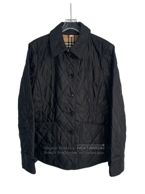 Burberry Burberry Black Quilted Women’s Jacket. Size XL / US 12-14 / IT 48-50 - 1 Thumbnail