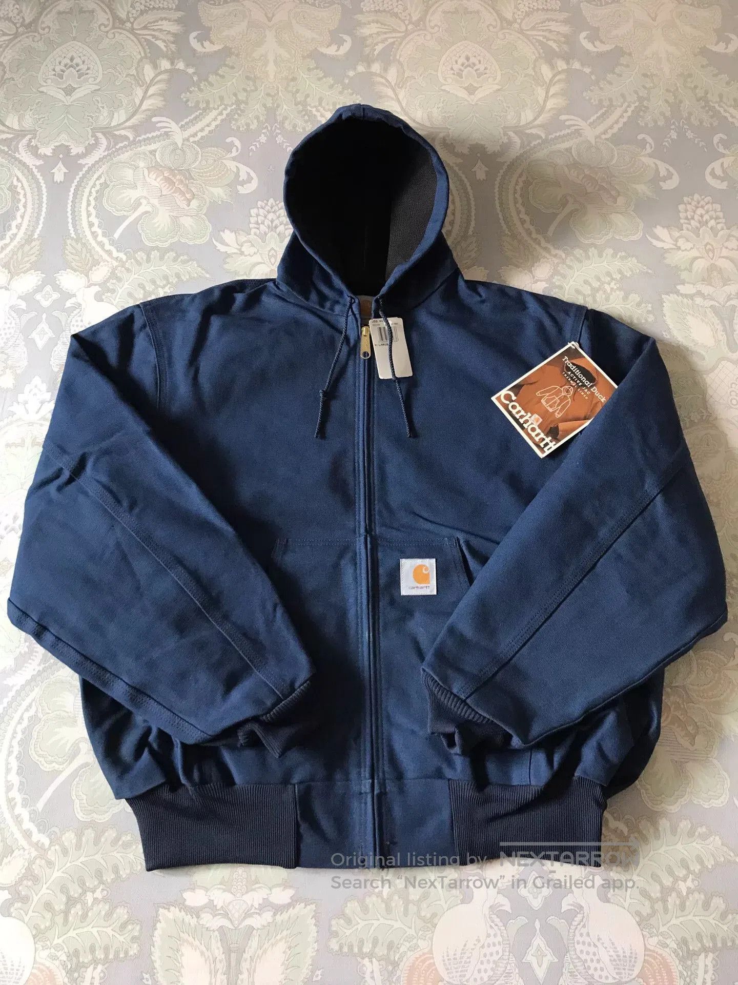Carhartt 90s Carhartt J03 Canvas Hooded Jacket. Size US XL / EU 56 / 4 - 1 Thumbnail