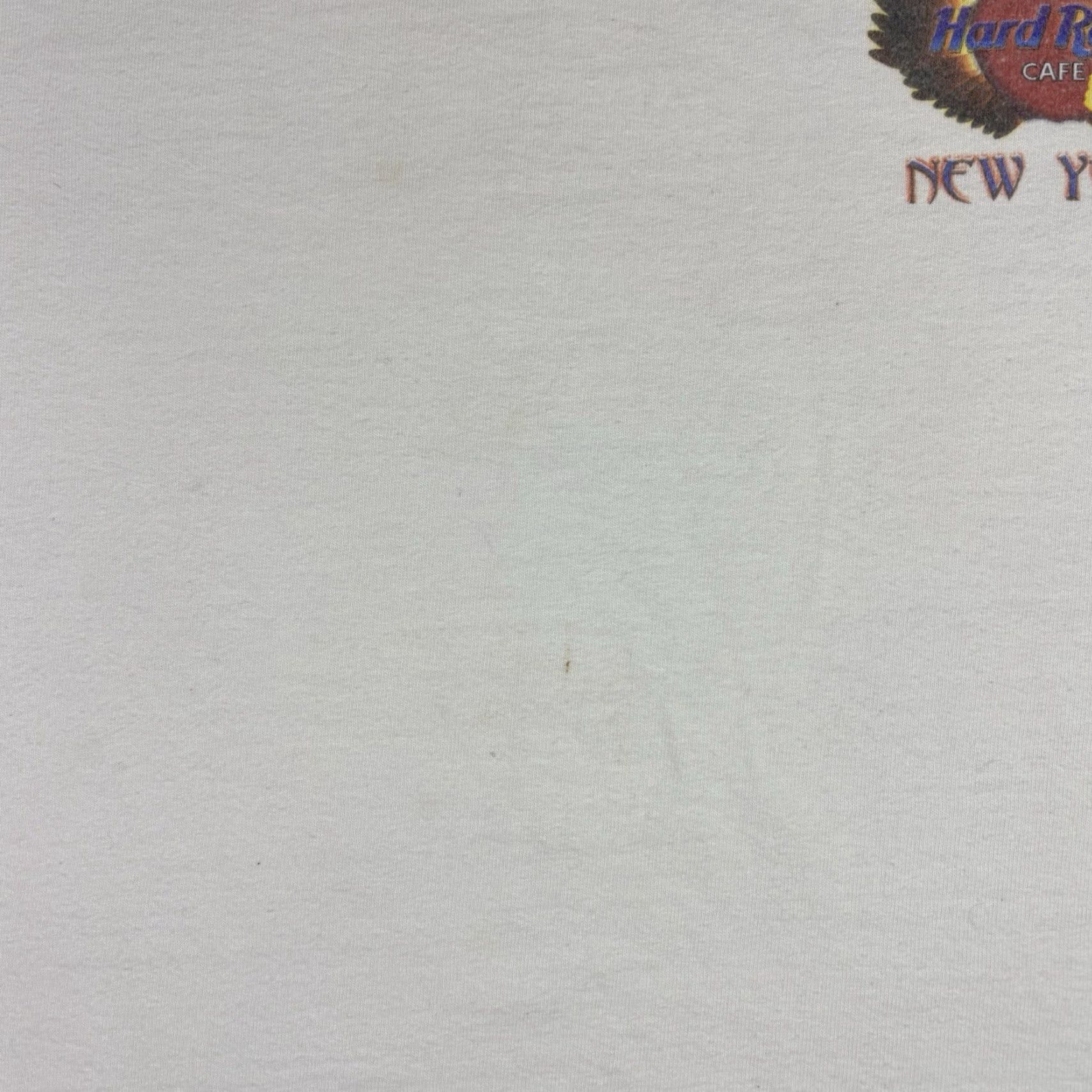 Vintage VINTAGE Hard Rock Cafe New York T Shirt White Short Sleeve Medium 90s Size US M / EU 48-50 / 2 - 7 Thumbnail