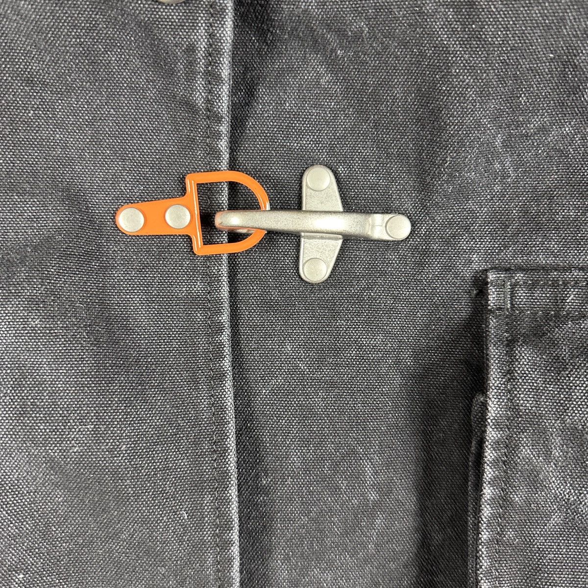 Heron Preston Black Fireman Jacket Clasp Size XL