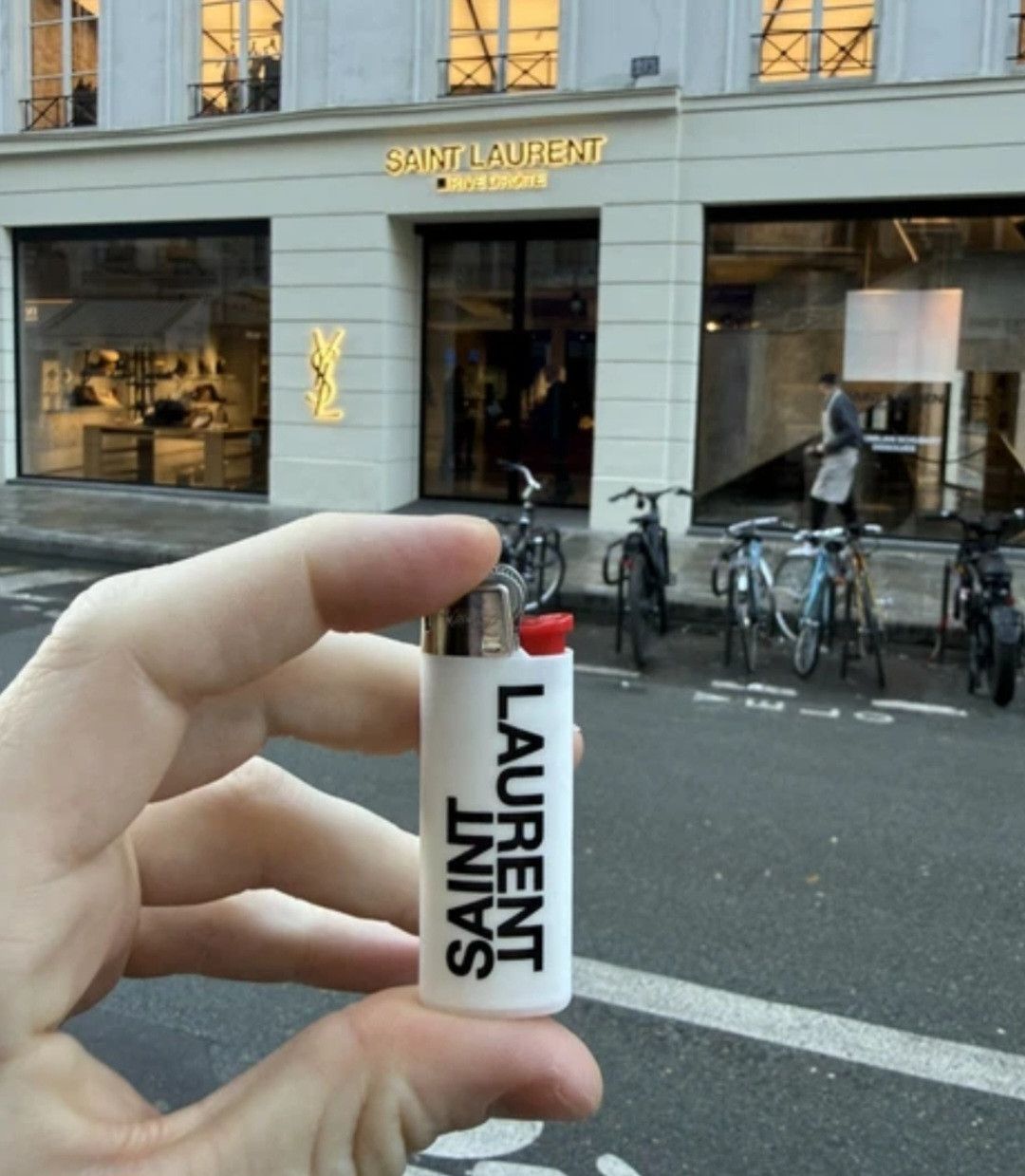 Saint Laurent Paris SLP - RIVE DROITE EXCLUSIVE Lighter "SAINT LAURENT" Size ONE SIZE - 5 Thumbnail