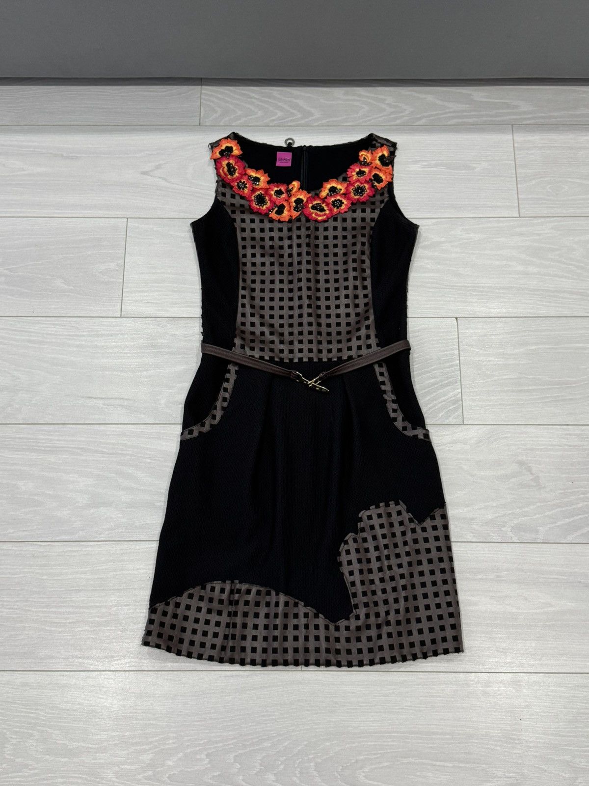 Other Y2K Save The Queen Multicolour Checked Glamour Dress Size S / US 4 / IT 40 - 1 Thumbnail
