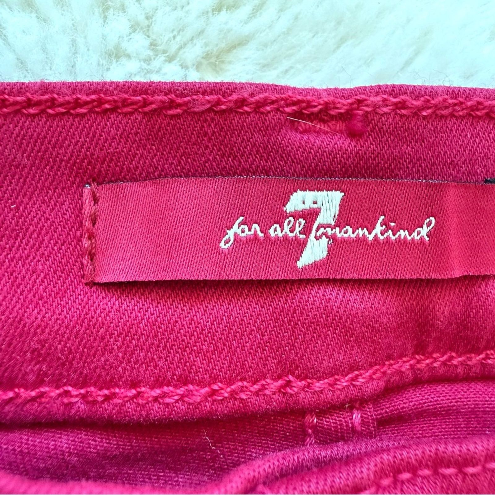 7 For All Mankind 7 for all mankind women skinny jeans size 27 US Size 27" / US 4 / IT 40 - 5 Thumbnail