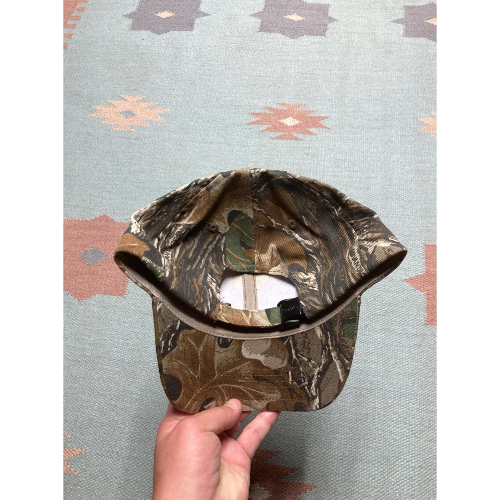 Realtree VINTAGE Realtree CAMO hat strapback cap NWOT camouflage hunting Realtree CAMO Baseball Cap Men Adjustable Cap Size ONE SIZE - 4 Thumbnail