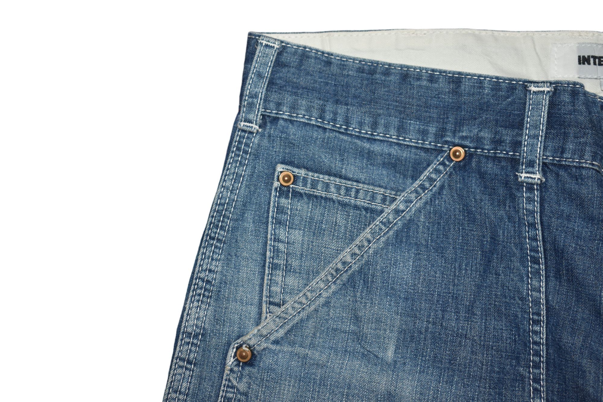 If Six Was Nine × Japanese Brand × Jean Vintage Interface Japanese Carpenter Denim size 31 Size US 31 - 5 Thumbnail