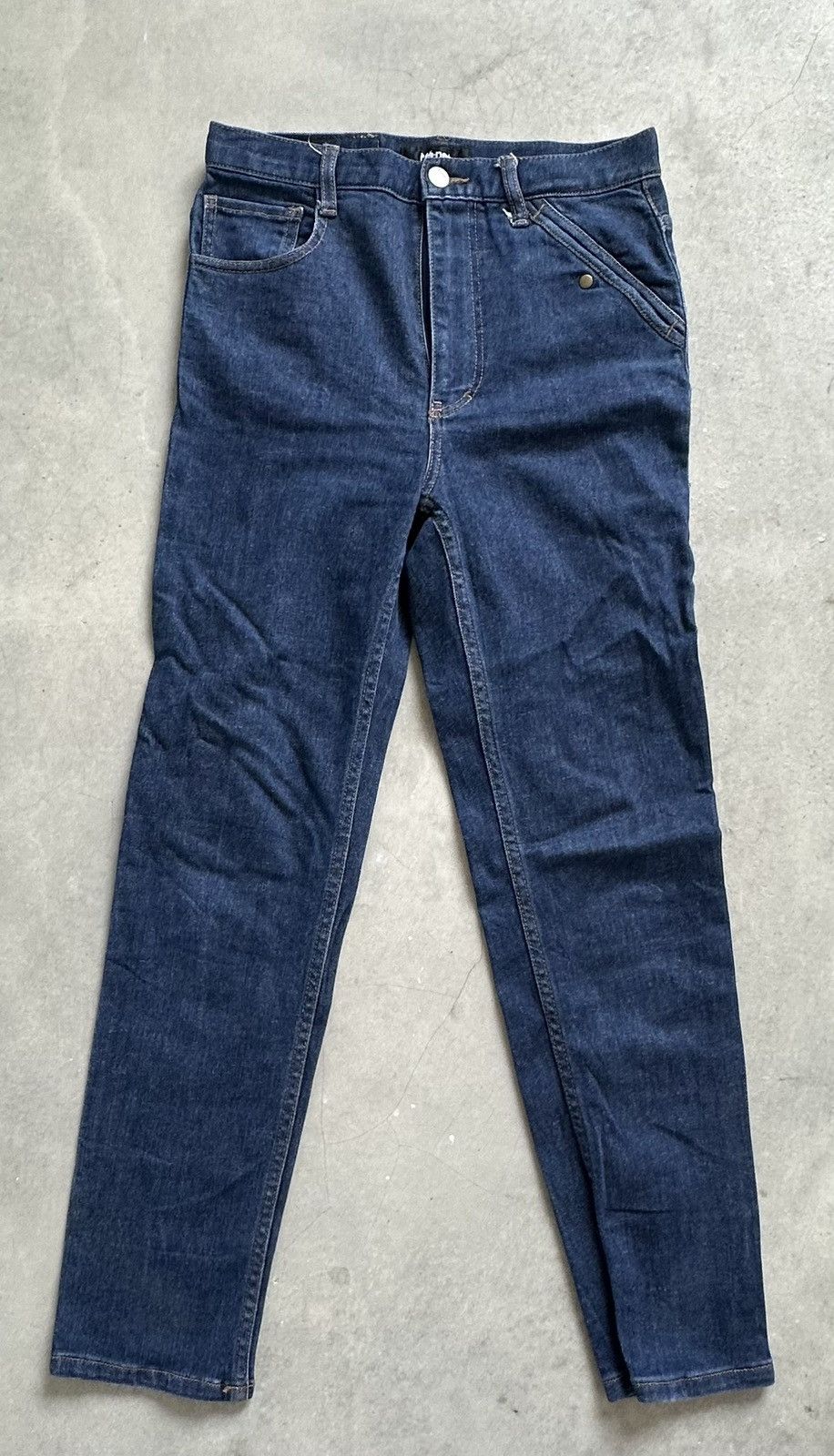 Ne-Net VINYAGE NE-NET ISSEY MIYAKE BLUE STRAIGHT JEANS Size US 28 / EU 44 - 1 Thumbnail