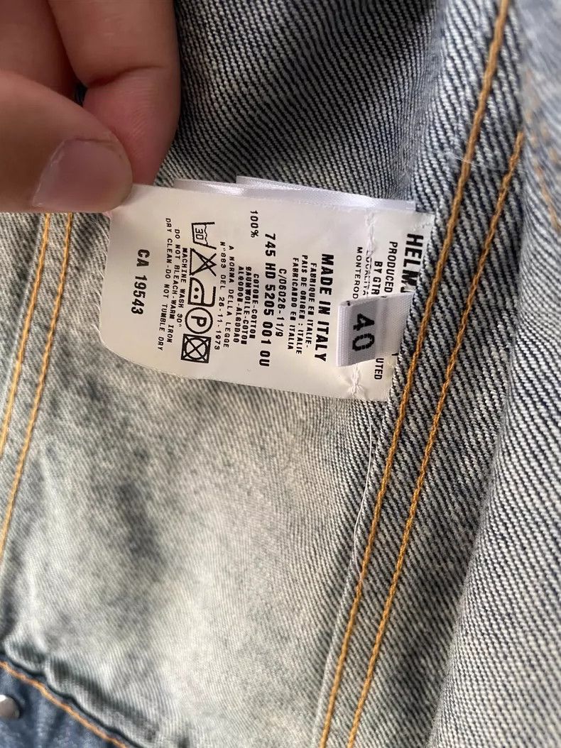 Helmut Lang HELMUT LANG size40 denim jacket Size US M / EU 48-50 / 2 - 7 Thumbnail