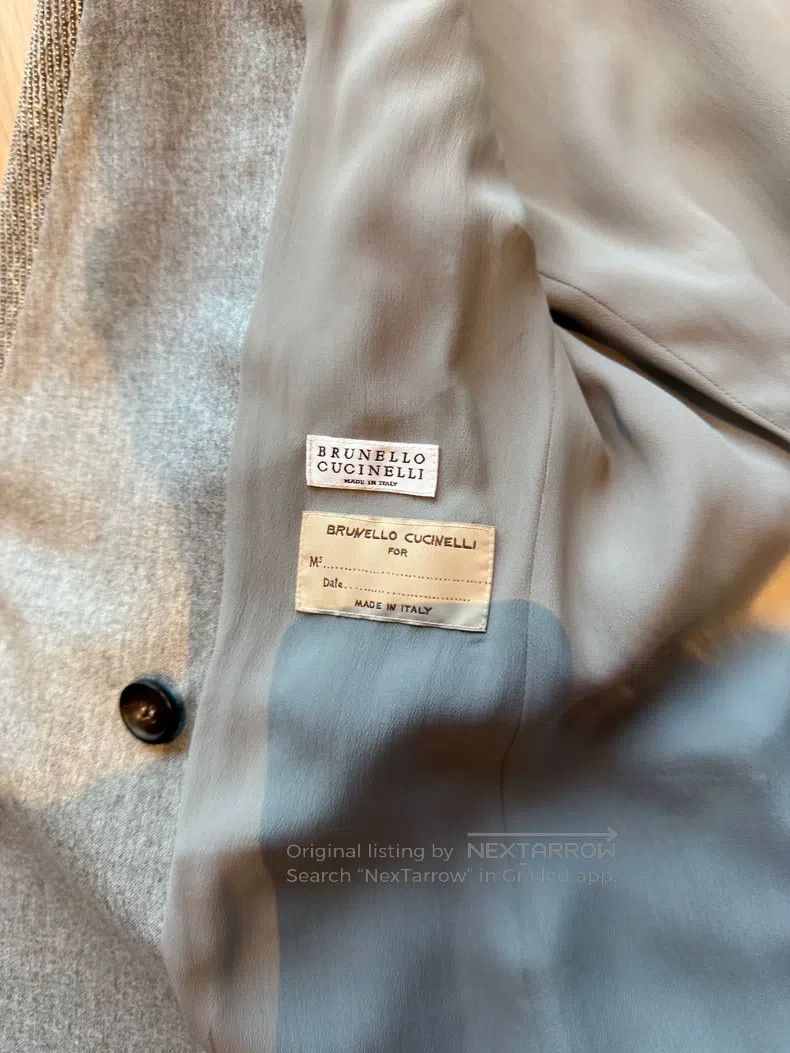 Brunello Cucinelli Brunello Cucinelli Cashmere and Mulberry Silk Handmade Unp Size XS / US 0-2 / IT 36-38 - 2 Thumbnail