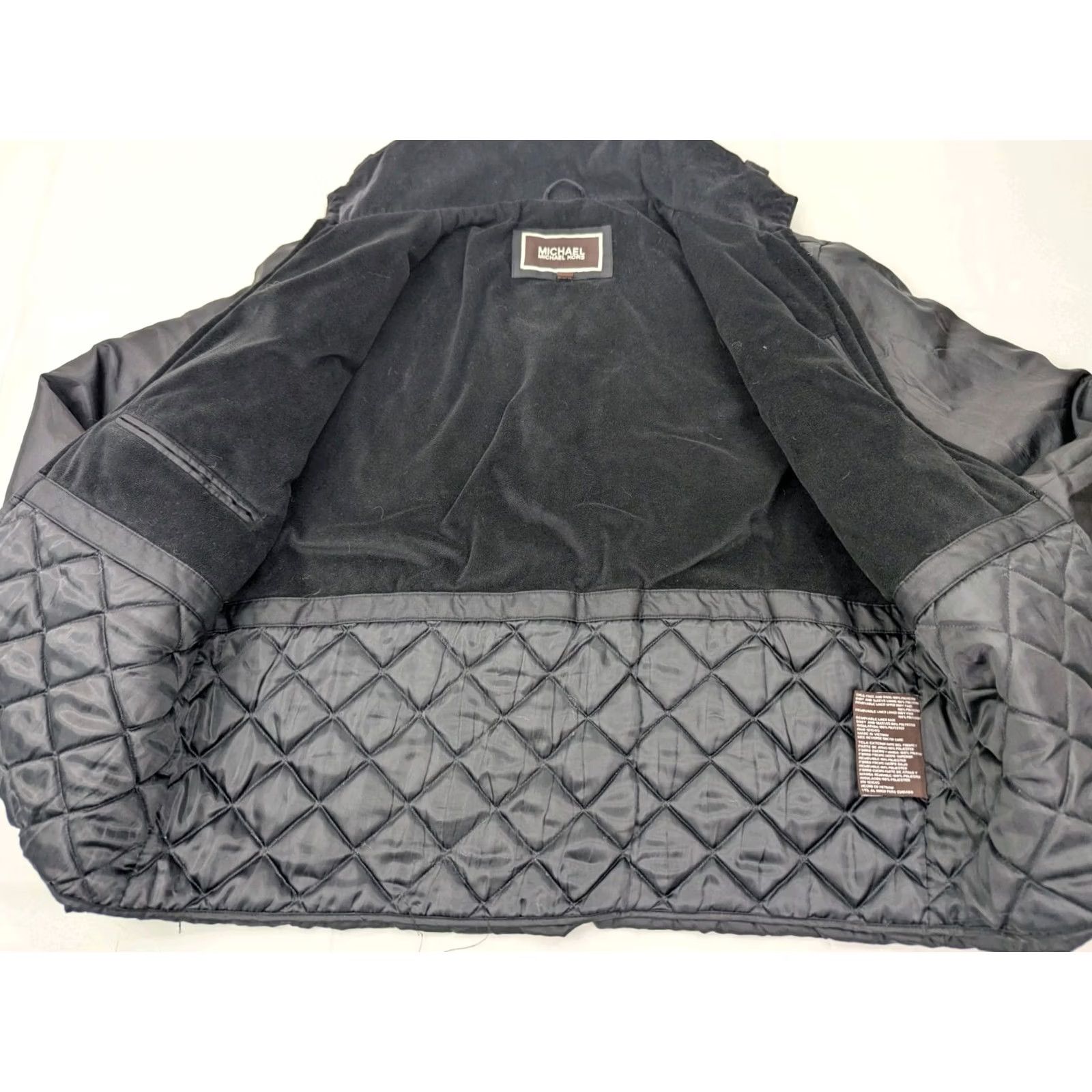 Michael Kors Michael Kors Field Jacket Men L Black Removable Liner Insulated Pockets Zipper Overcoat Utility Outdoor Modern Vintage? Size US L / EU 52-54 / 3 - 6 Thumbnail