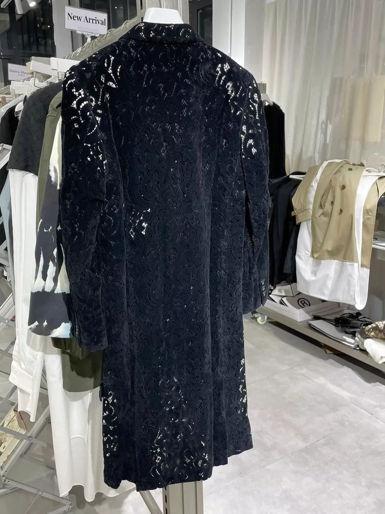 Comme des Garcons Comme Des Garcons Large Main Line Carved Lace Coat Size S / US 4 / IT 40 - 3 Thumbnail