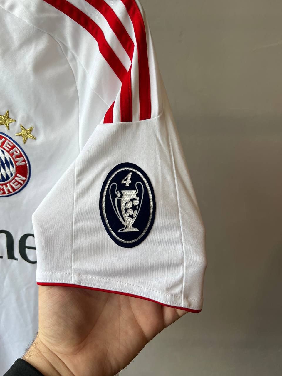 Adidas 2008/09 BAYERN MUNICH AWAY ULC SOCCER FOOTBALL JERSEY SHIRT Size US S / EU 44-46 / 1 - 8 Thumbnail