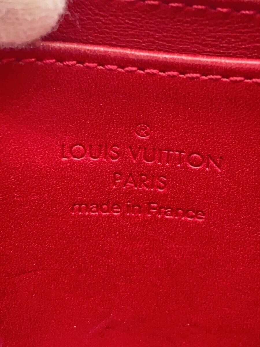 Louis Vuitton Louis Vuitton Monogram Vernis Zippy Coin Purse Enamel Red Size ONE SIZE - 3 Thumbnail