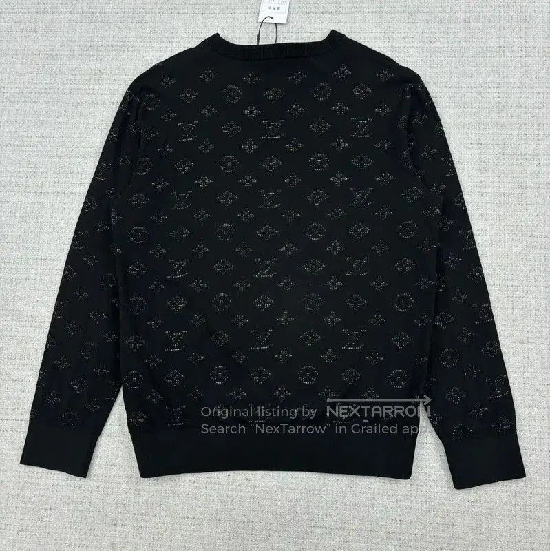 Louis Vuitton Louis Vuitton Black Wool Knit Sweater for Men . Size US L / EU 52-54 / 3 - 2 Thumbnail