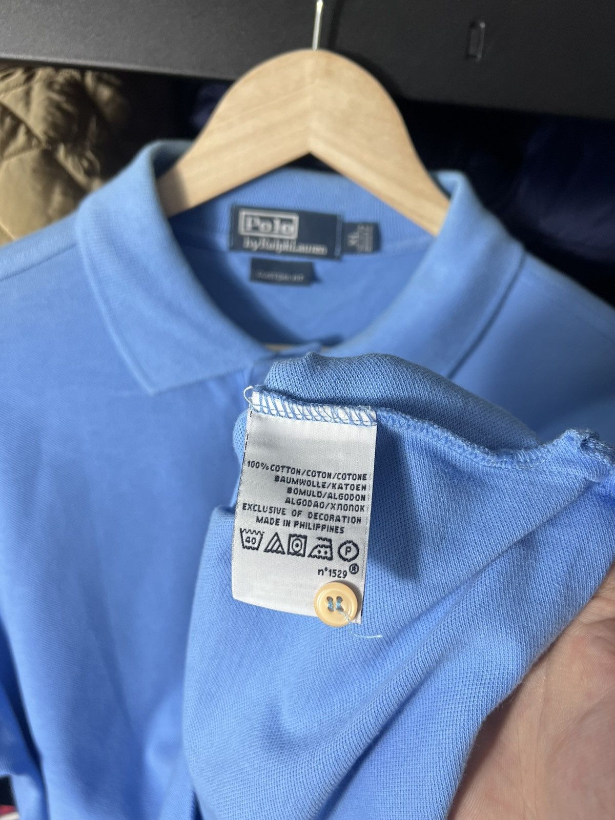 Polo Ralph Lauren 🔥 Polo Ralph Lauren Big Pony Rugby Longsleeve Light Blue Size US XL / EU 56 / 4 - 10 Thumbnail