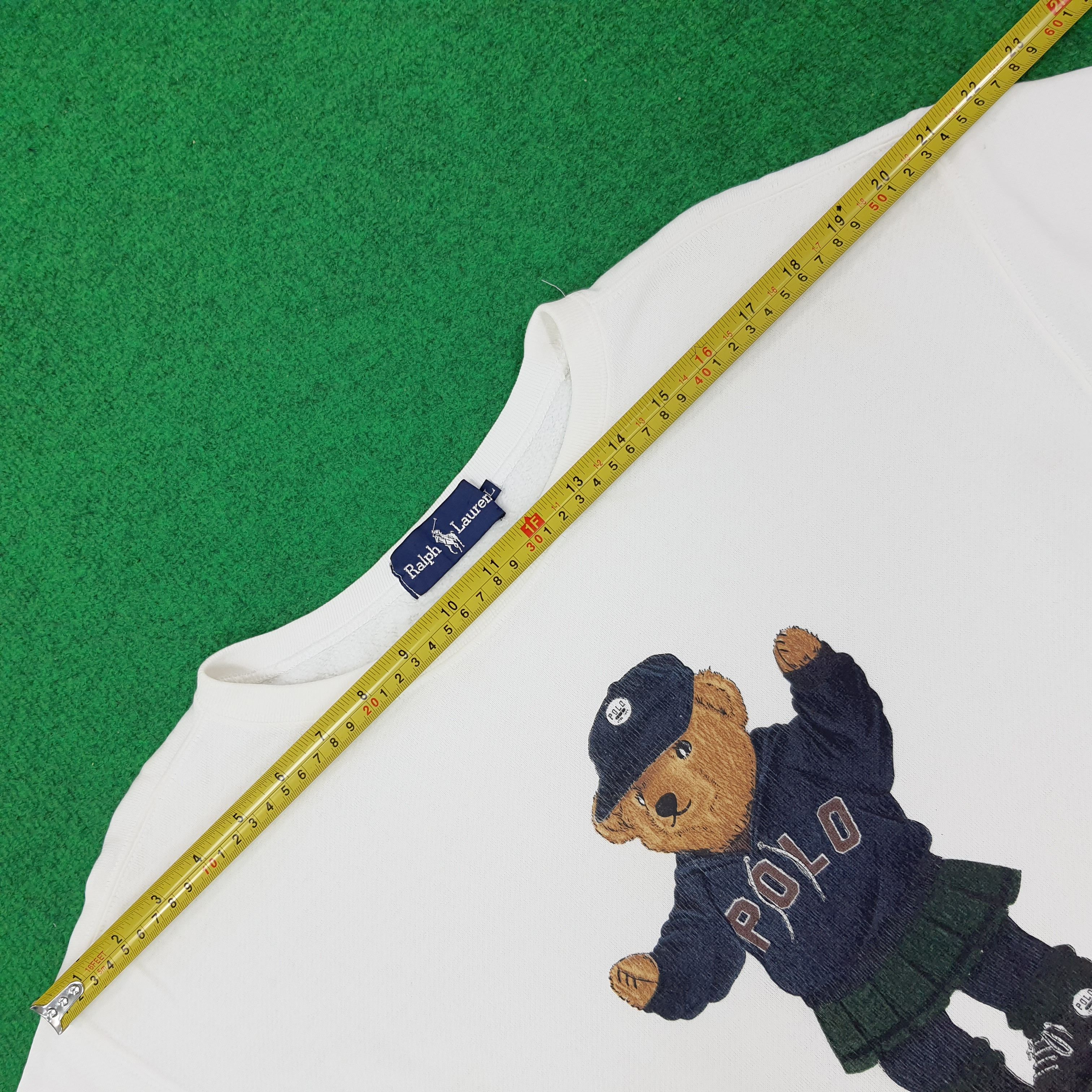 Polo Ralph Lauren Vintage Polo Bear by Ralph Lauren Sweatshirt C241N11 Size US L / EU 52-54 / 3 - 8 Thumbnail