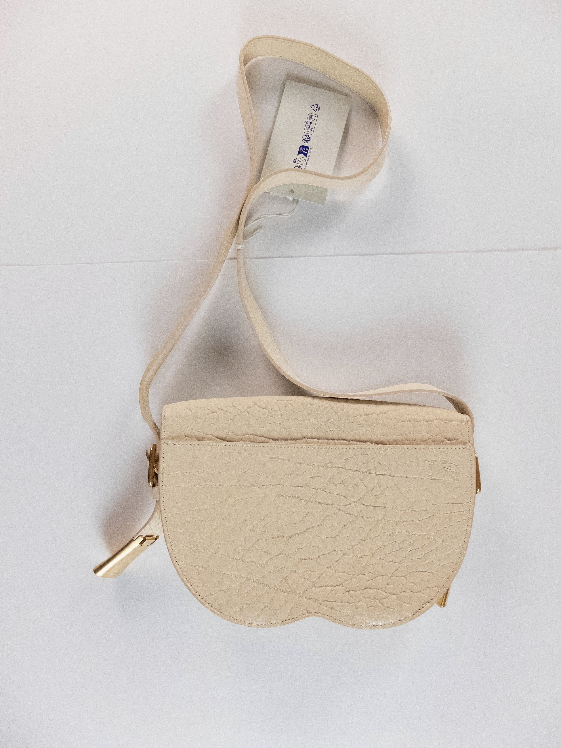 Burberry BURBERRY Chess small ecru leather crossbody bag Daniel Lee Size ONE SIZE - 15 Thumbnail