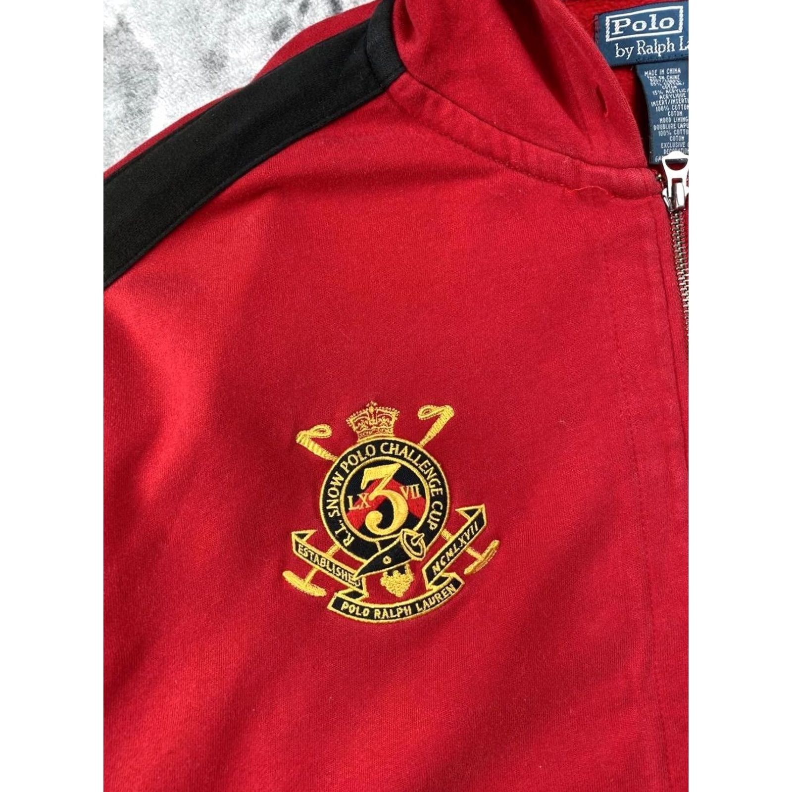 Polo Ralph Lauren Polo Ralph Lauren Hoodie Full Zip Red Big Pony Men Size 3XL Size US XXL / EU 58 / 5 - 5 Thumbnail