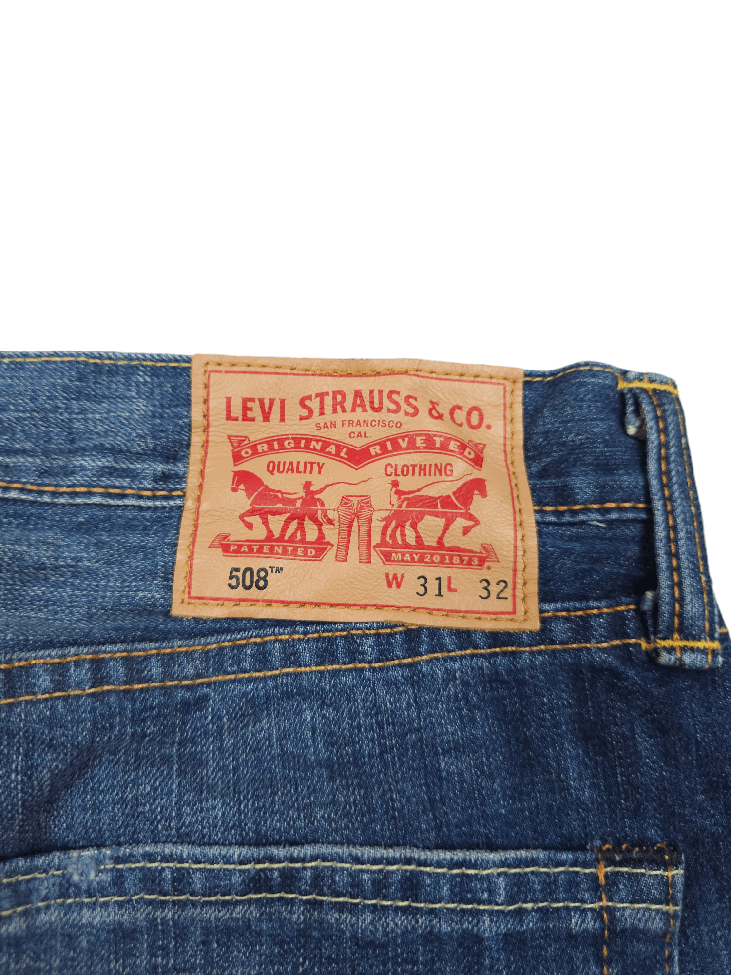 Levi's × Vintage 💎 Size 31/32 Levi's 508 Regular Taper Jeans Y2K 501 505 Size US 31 - 8 Thumbnail