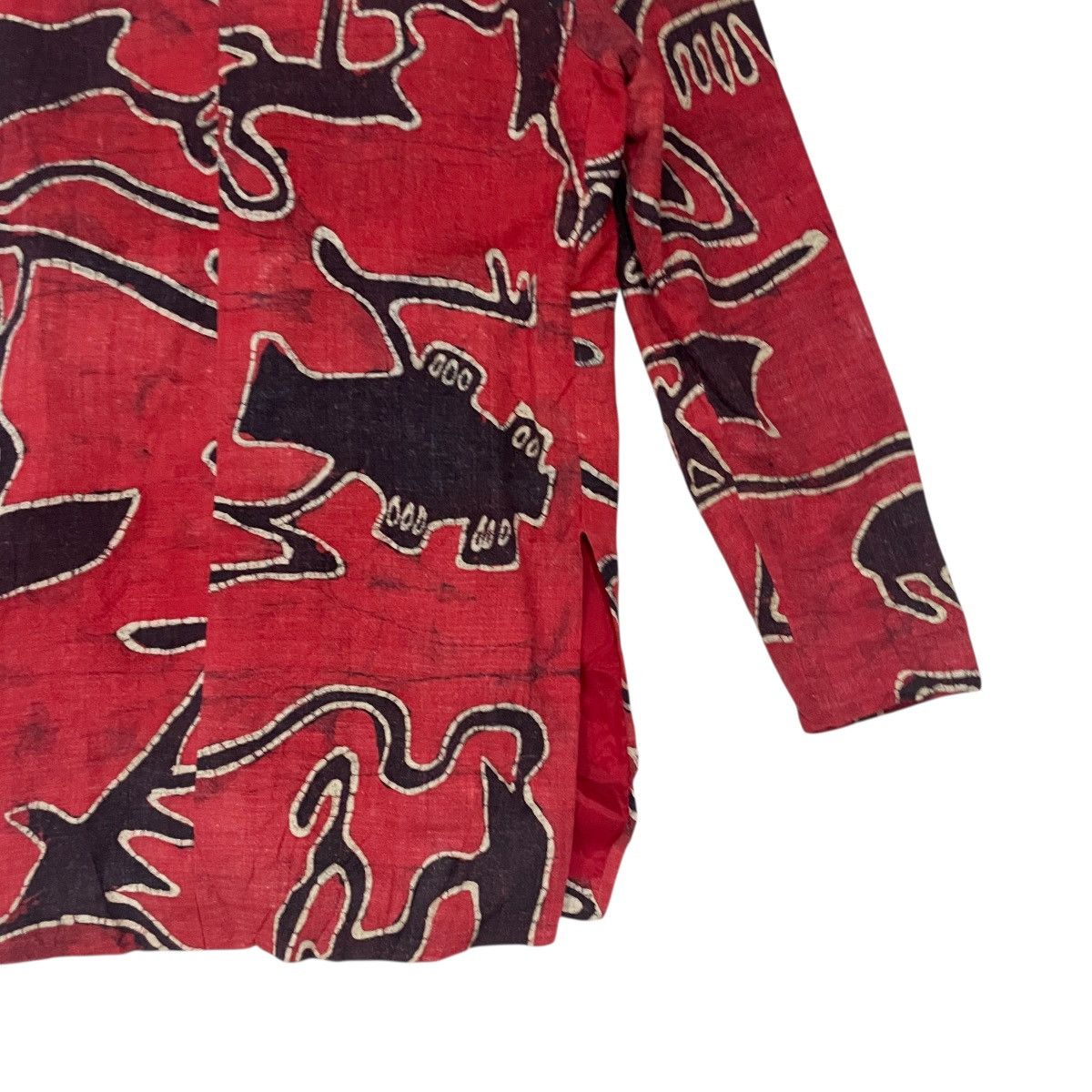 Japanese Brand Vintage Unknown Art Fullprint Coat Jacket Size M / US 6-8 / IT 42-44 - 8 Thumbnail