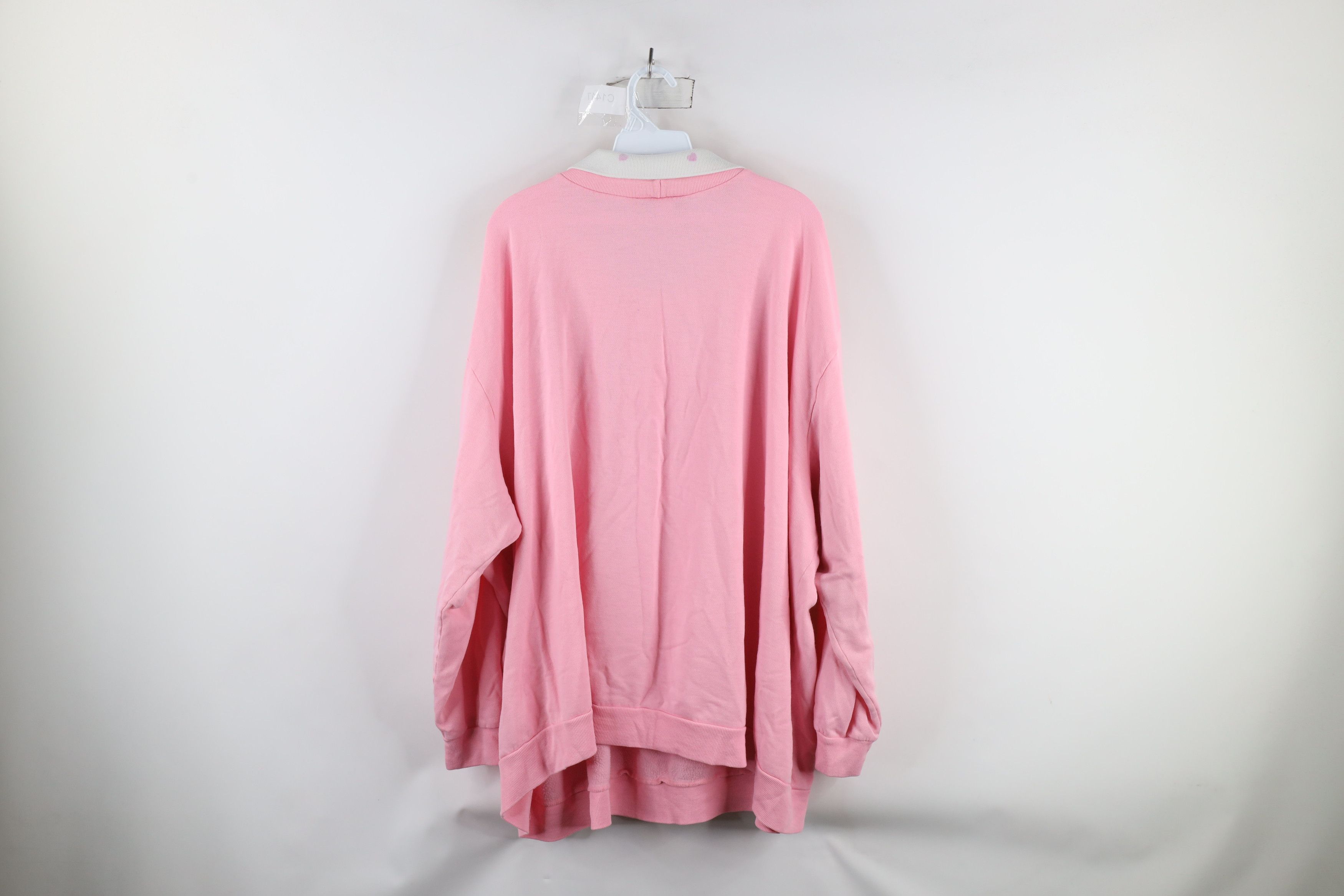Vintage Vintage 90s Country Primitive Collared Sweatshirt USA Size 3XL / US 20-22 - 12 Thumbnail