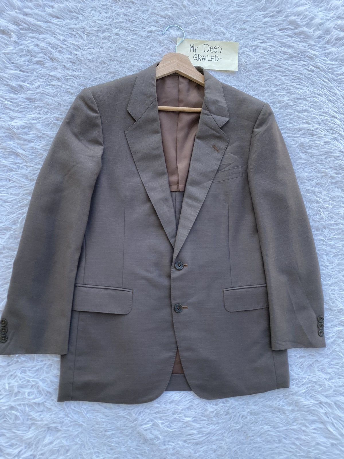 Burberry Rare Vintage Burberry Blazer Size 34S - 2 Thumbnail